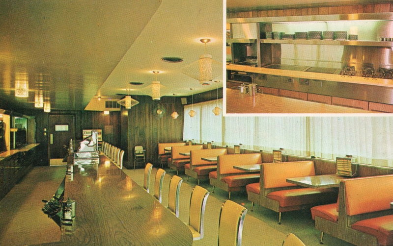 Clock Restaurant - Southfield - 23380 Telegraph Rd Postcard 1